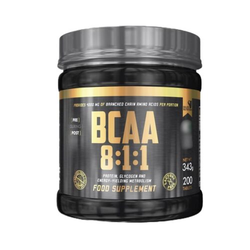 BCAA 8 1 1 Aminoacidi Ramificati 200 cpr Gold's Nutrition