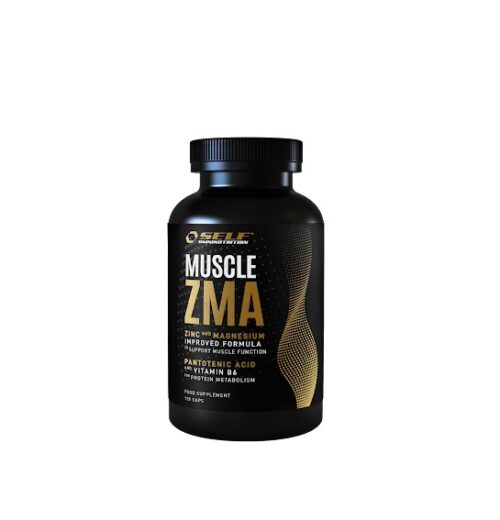 Muscle ZMA Integratore Zinco Magnesio Vitamina B6 B5 Self Nutrition 120 cps