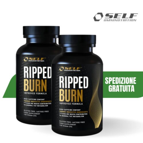 RIPPED BURN (2 confezioni da 120 compresse) Termogenico Brucia Grassi, Self Omninutrition