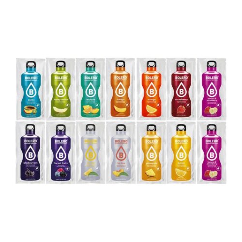 Bolero Drink 20 bustine mix. Integratore con stevia - gusti misti